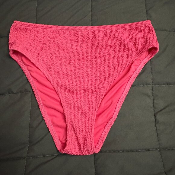 Bar III Women's High Leg High Rise Bikini Bottoms - Size: Medium - NWT - Picture 3 of 10